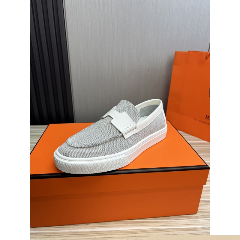 H**mes leather shoes